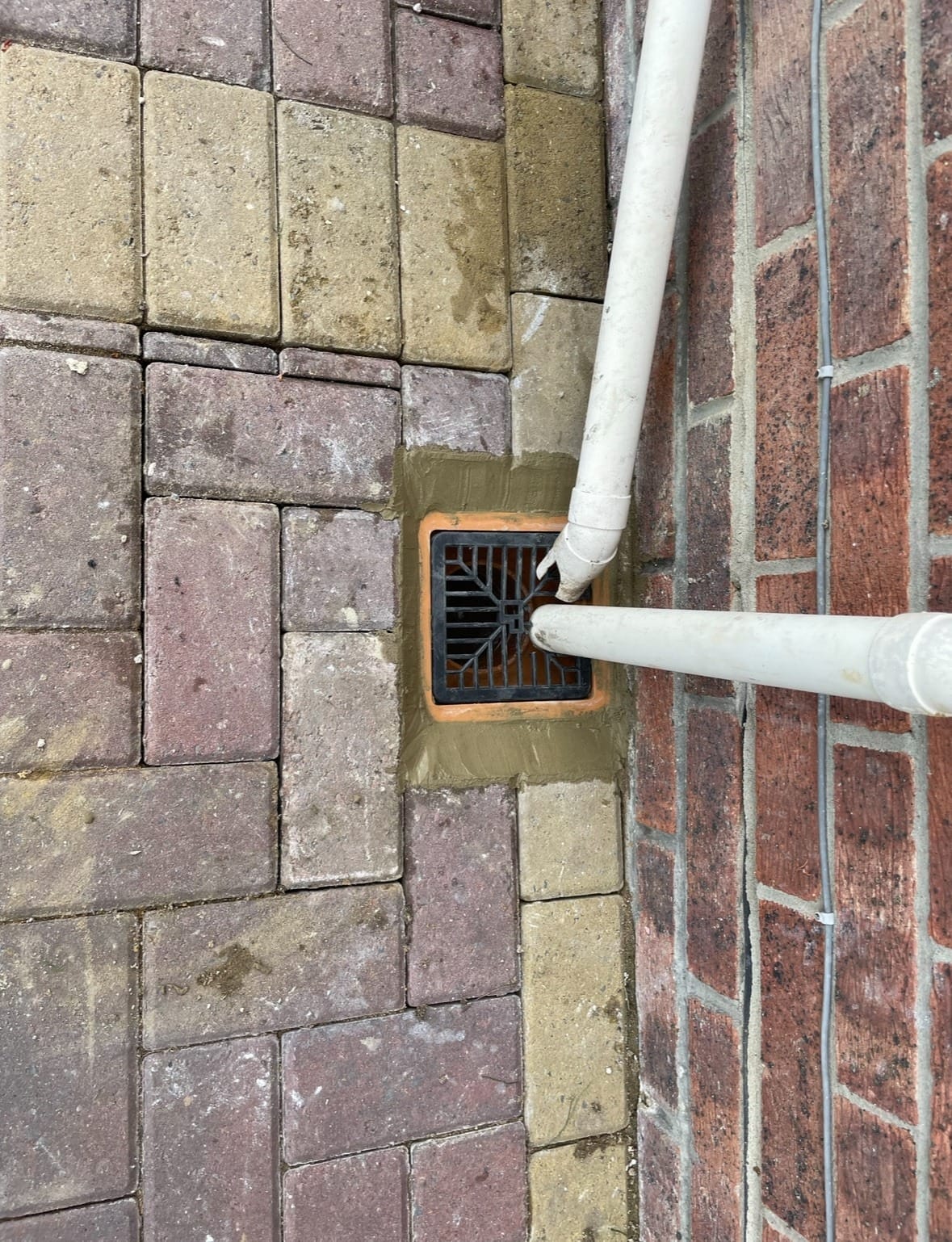 drainage pipe work